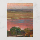 Carte Postale Rivière rose | Jan Stanisławski (Devant)