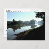 Carte Postale Rivière Rouge du Nord (Devant / Derrière)