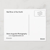 Carte Postale Rivière Rouge du Nord (Dos)