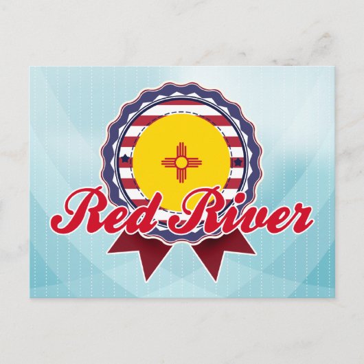 Carte Postale Rivière Rouge, NM (Devant)