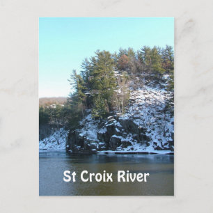 Carte Postale Rivière Sainte-Croix