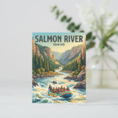 Carte Postale Rivière Salmon Idaho (Debout devant)