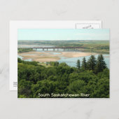 Carte Postale Rivière Saskatchewan Sud (Devant / Derrière)