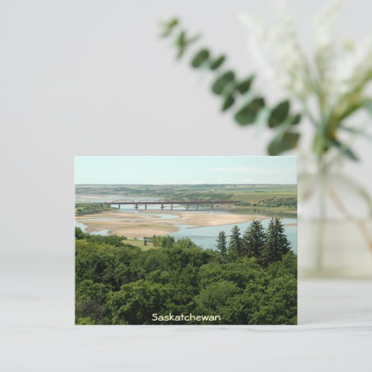 Carte Postale Rivière Saskatchewan Sud (Debout devant)