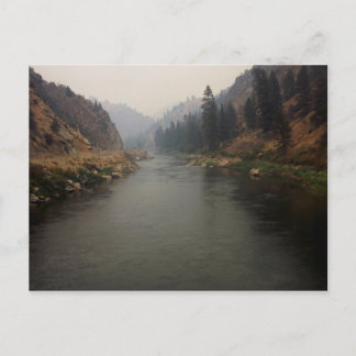 Carte Postale Rivière saumon dans l'Idaho