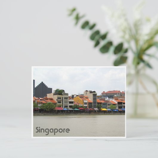 Carte Postale rivière singapore (Debout devant)