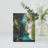 Carte Postale Rivière Soca à Kobarid, Slovénie. Un conte de fées (Debout devant)