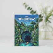 Carte Postale Rivière souterraine Philippines (Debout devant)