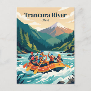 Carte Postale Rivière Trancura, Pucon Chili