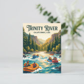Carte Postale Rivière Trinity USA (Debout devant)