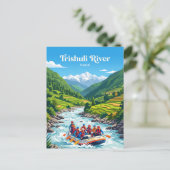 Carte Postale Rivière Trishuli Népal (Debout devant)