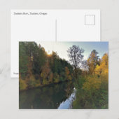 Carte Postale Rivière Tualatin, Oregon (Devant / Derrière)