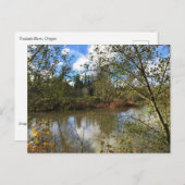 Carte Postale Rivière Tualatin, Oregon (Devant / Derrière)