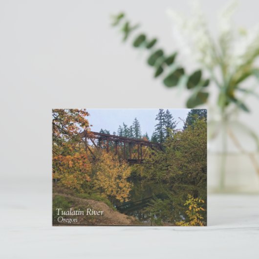 Carte Postale Rivière Tualatin, OU (Debout devant)