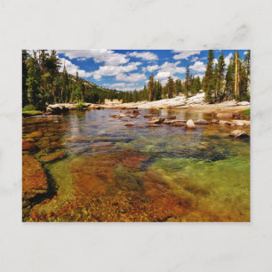 Carte Postale Rivière Tuolumne, Yosemite.