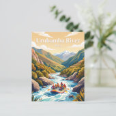 Carte Postale Rivière Urubamba Pérou (Debout devant)