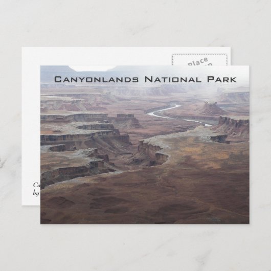 Carte Postale Rivière verte (Devant / Derrière)