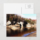 Carte Postale Rivières Rocks (Devant / Derrière)