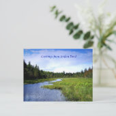 Carte Postale Rivulet au large de Jordan Pond (Debout devant)