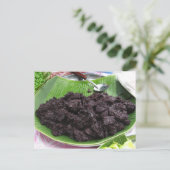 Carte Postale Riz collant noir laotien thaïlandais [barrage de (Debout devant)