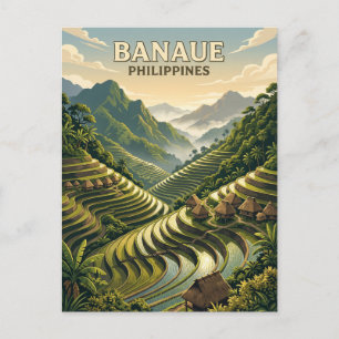 Carte Postale Rizières de Banaue Philippines