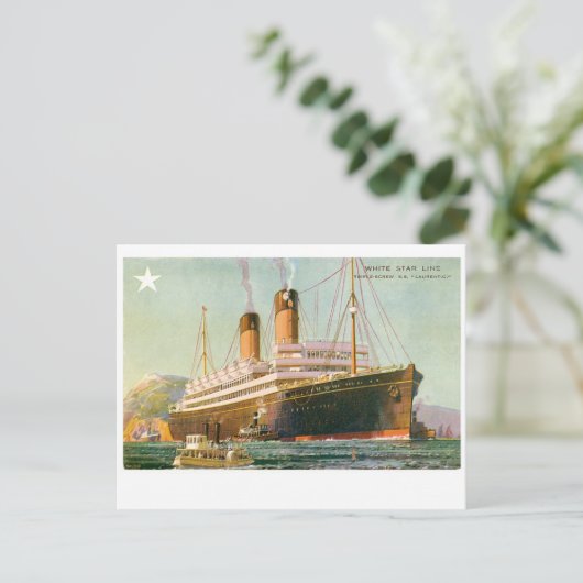 Carte Postale RMS Laurfaisant (Debout devant)