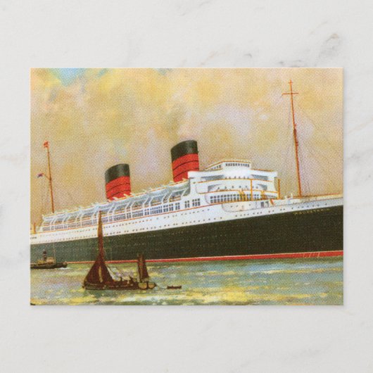 Carte Postale RMS Mauretainia (Devant)