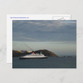 Carte Postale RMS Queen Elizabeth 2 (Devant / Derrière)