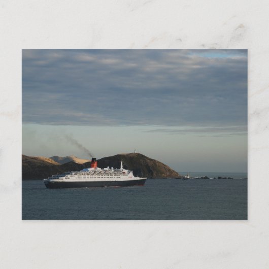 Carte Postale RMS Queen Elizabeth 2 (Devant)