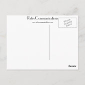 Carte Postale RMS Queen Mary (Dos)