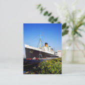 Carte Postale RMS Queen Mary (Debout devant)