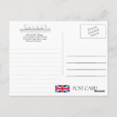 Carte Postale RMS Titanic (Dos)