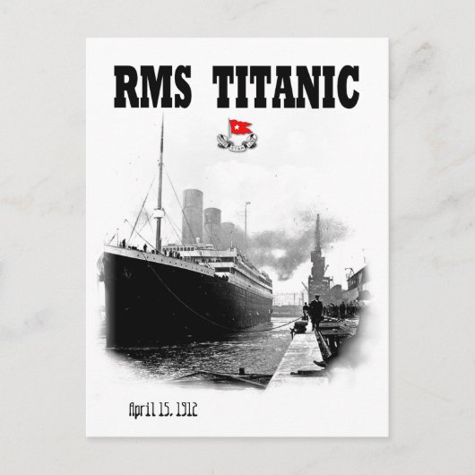 Carte Postale RMS Titanic (Devant)