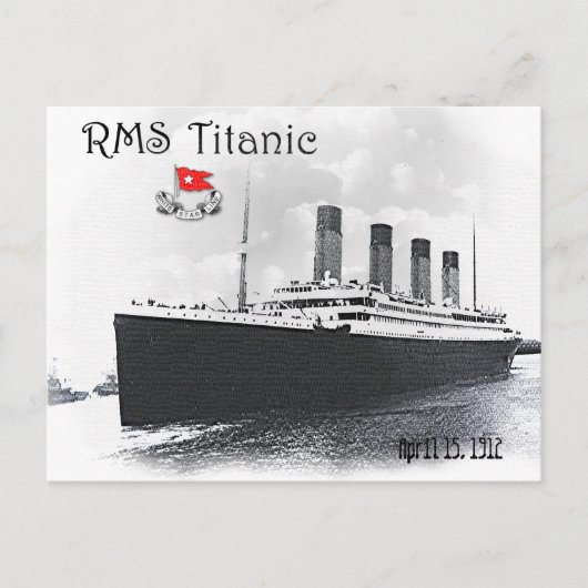 Carte Postale RMS Titanic (Devant)