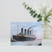 Carte Postale RMS Titanic Belfast Irlande Vintage (Debout devant)