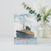 Carte Postale RMS Viceroy de l'Inde (Debout devant)