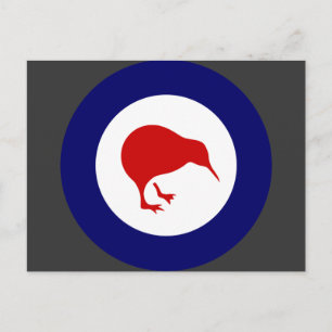 Carte Postale Rnzaf roundel, Nouvelle-Zélande