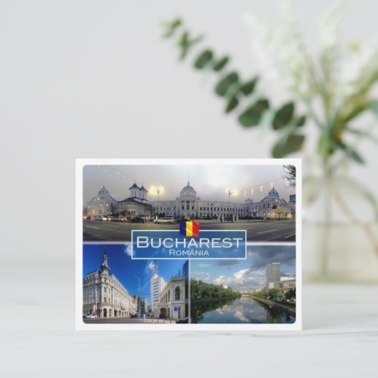 Carte Postale RO - România - Bucarest (Debout devant)