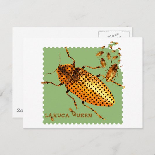 Carte Postale Roach Queen (Devant / Derrière)