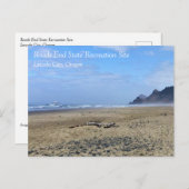 Carte Postale Roads End, Lincoln City, Oregon (Devant / Derrière)