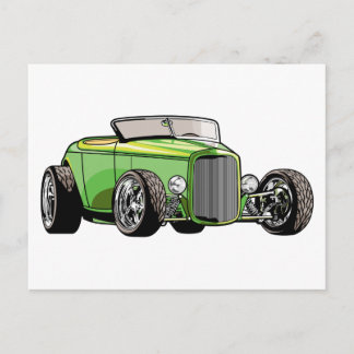 Carte Postale Roadster frais de hot rod