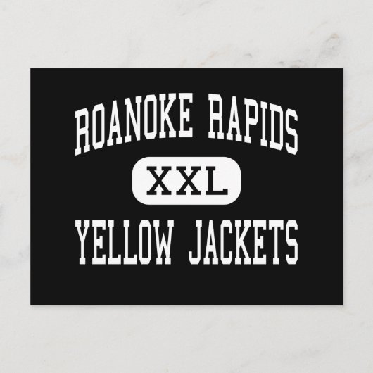 Carte Postale Roanoke Rapids - Vestes Jaunes - Roanoke Rapids (Devant)