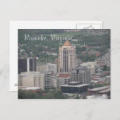 Carte postale Roanoke, Virginia (Devant / Derrière)