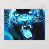 Carte Postale Roaring Jaguar (Devant)