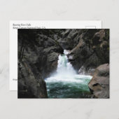 Carte Postale Roaring River Falls, King's Canyon, CA (Devant / Derrière)