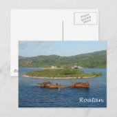 Carte Postale Roatan, Honduras (Devant / Derrière)