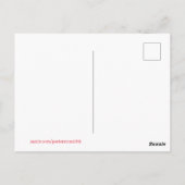 Carte Postale Robbin Redsein (Dos)