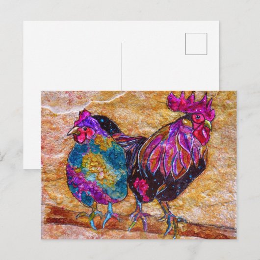 Carte Postale Robby et Esmerelda (Devant / Derrière)