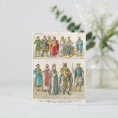 Carte Postale Robe à la Cour Byzantine (Debout devant)