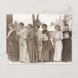 Carte Postale Robe à l'ancienne